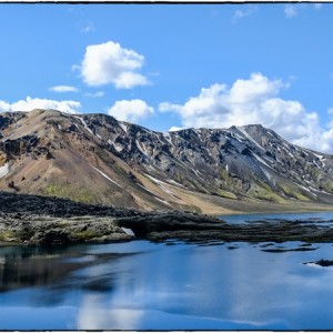 Lac Landmannalaugar Islande
